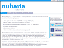 Tablet Screenshot of nubaria.com
